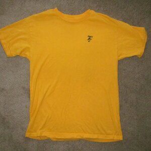 Obey Bad Brains Black Dots T-Shirt Adult Size M Yellow